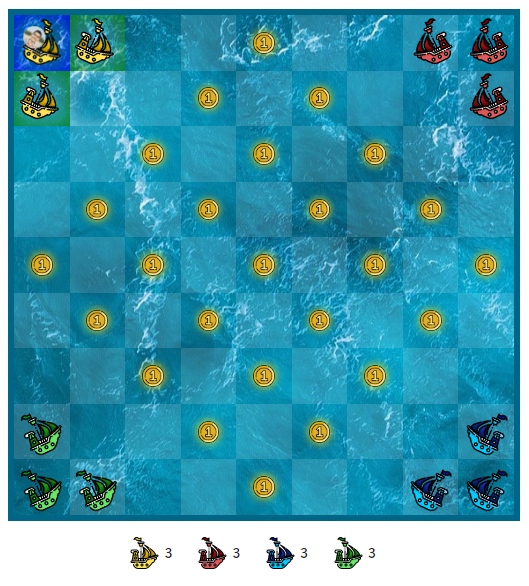 Pirates game screenshot
